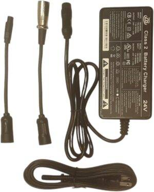 24V 2A Class 2 Lithium Battery Charger for Folding Wheelchair