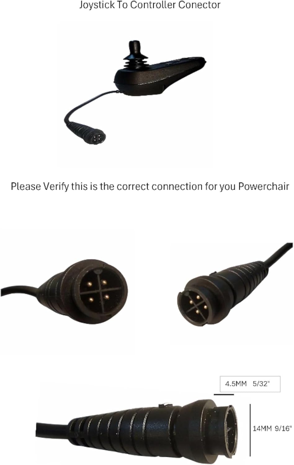 24 Volt Joystick Controller for Folding Power Wheelchair - Image 2
