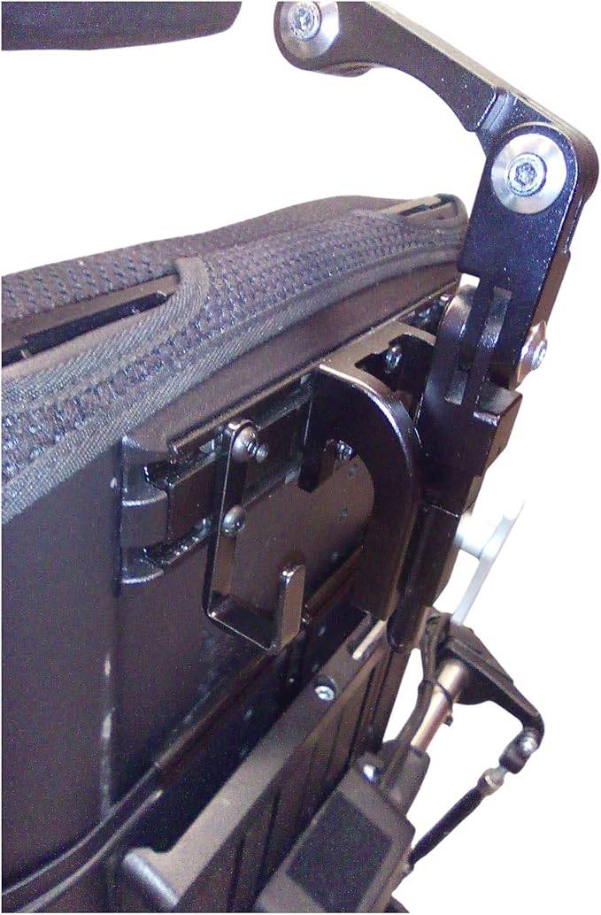 Wheelchair Hooks Compatible with Permobil Unitrack - Image 4